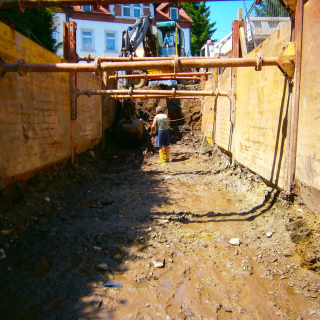 Hochwasserschutz Dittmannsdorfer Bach in Penig