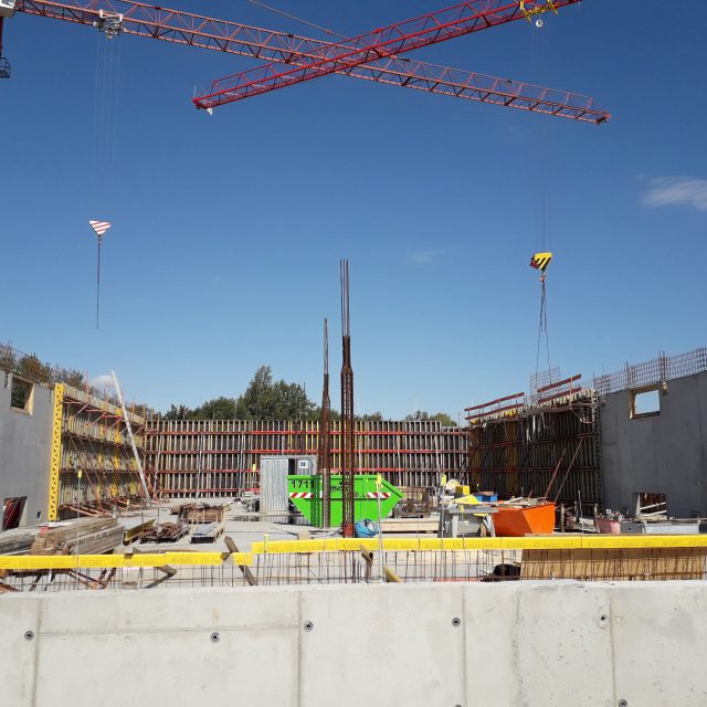 Rohbau in Leipzig