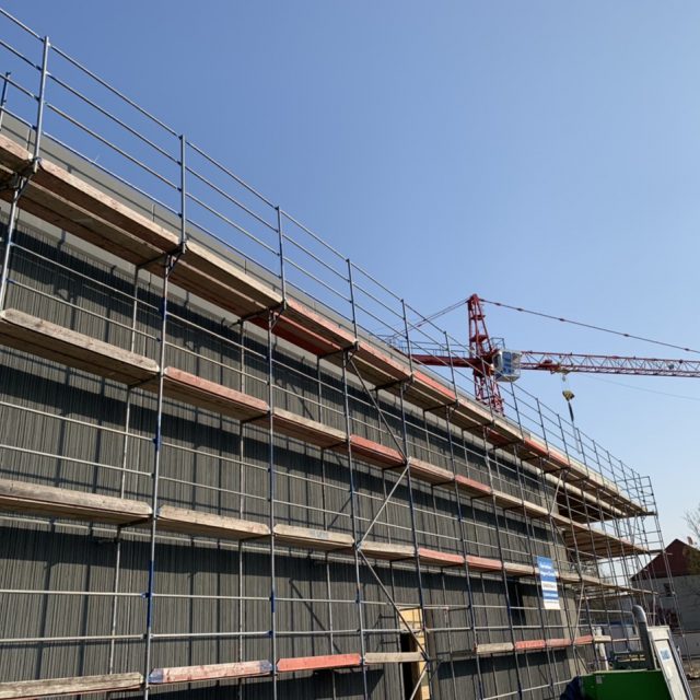 Rohbau in Leipzig