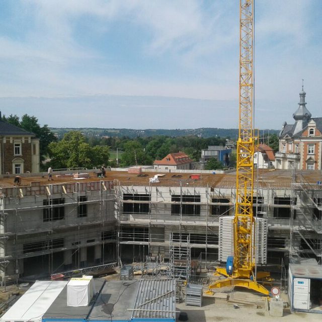 Rohbau in Radebeul