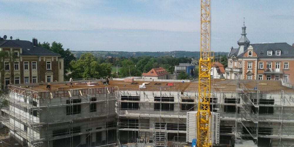 Rohbau in Radebeul
