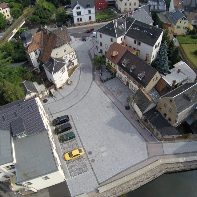 Instandsetzung Mühlplatz Rochlitz // Juni 2016 – April 2017