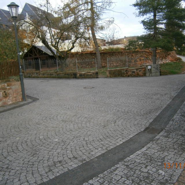 Oberflächenerneuerung Hohe Gasse Rochlitz