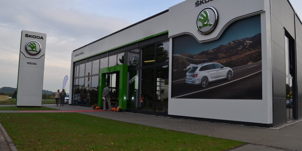 Neubau Skoda-Autohaus Rochlitz // 20.02.2016 – 16.09.2016